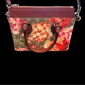 Gucci GG Blooms Mini Top Handle Bag